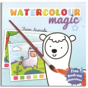 Watercolour Magic: Farm Animals