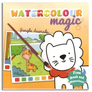 Watercolour Magic: Jungle Animals