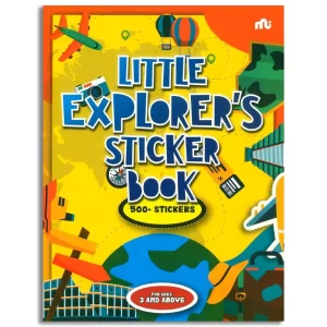Little Explorer's Sticker Book 500+ Stickers