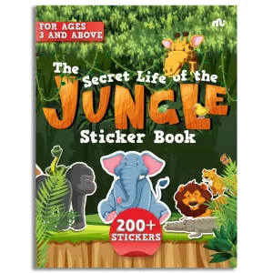 The Secret Life of the Jungle Sticker Book 200+ Stickers
